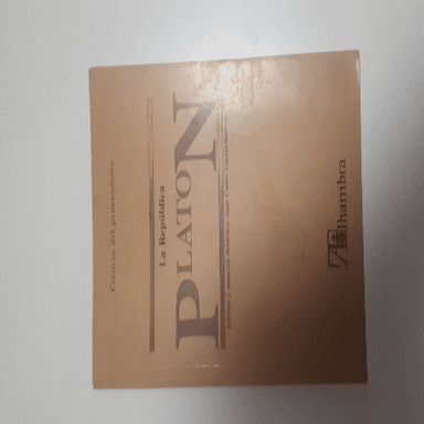 Platón. La República