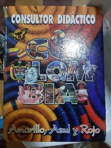 Consultor didactico amarilo,azul y rojo