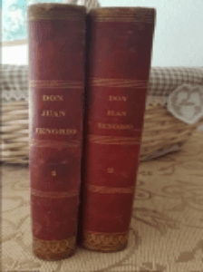 Don Juan Tenorio tomo 1 y 2