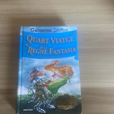 Geronimo stilton, quart viatge al regne de la fantasia
