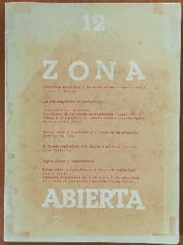 Zona abierta no. 12