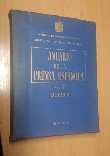 Anuario de la prensa española (1955-56)