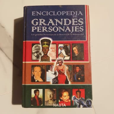 Enciclopedia de grandes personajes 