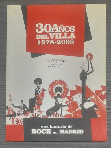 Libro 30 Años del Villa. Hª del Rock en Madrid
