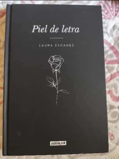 Piel de letra