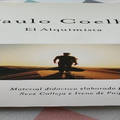 El alquimista - Paulo cohelo