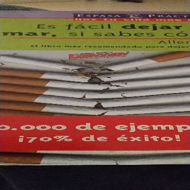 Es facil dejar de fumar, si sabes cómo