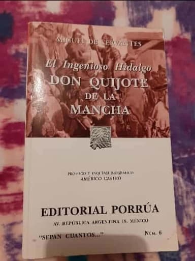 El Quijote de la mancha 