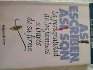 Así escriben así son