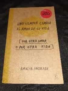 uno siempre cambia el amor de su vida por otro amor o otra vida