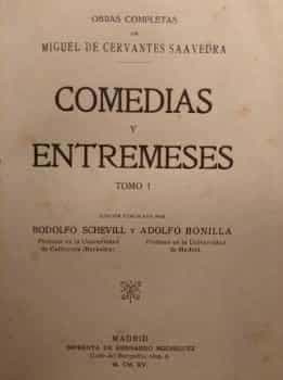 Comedia entremeses