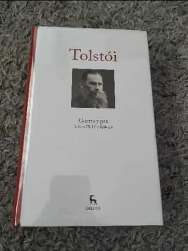 Guerra y paz (Libros III, IV y epilogo)