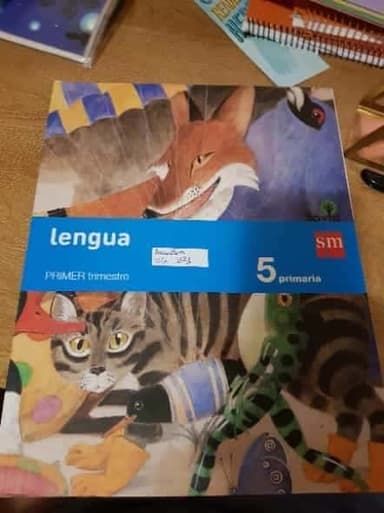 Savia, Lengua, 5 Educación Primaria. 1, 2 y 3 trimestres
