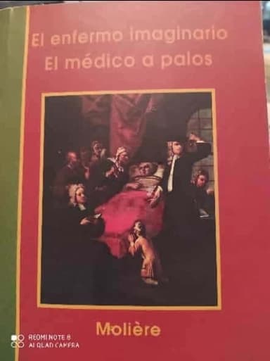 EL ENFERMO IMAGINARIO Y EL MEDICO A PALOS