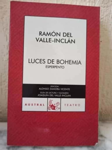 Luces de bohemia : esperpento  