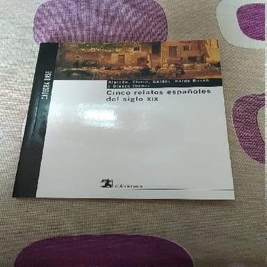 Cinco relatos españoles del siglo XIX