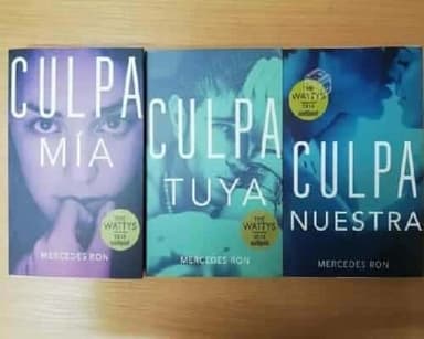 trilogía culpa mia