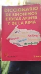 Diccionario de sinónimos e ideas afines y de la rima