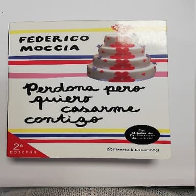 Perdona pero quiero casarme contigo