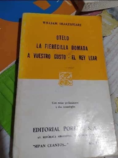 Otelo, la fierecilla domada