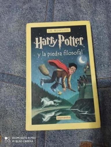 Harry potter y la piedra filosofal