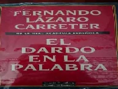 El dardo en la palabra