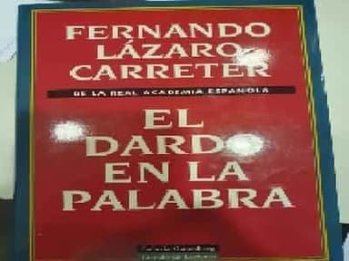 El dardo en la palabra