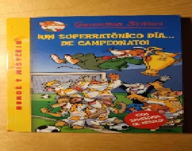 ¡Un superratónico día... de campeonato!