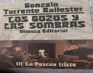 La pascua triste "los gozos y las sombras"