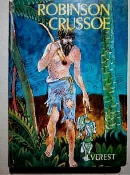 ROBINSON CRUSOE Novela Ilustrada años 70