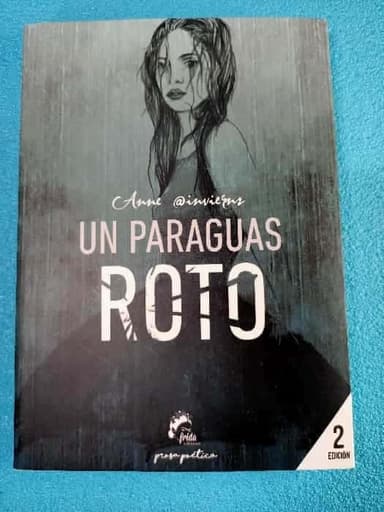 Un paraguas roto