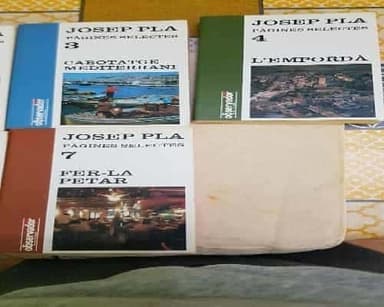 coleccion Josep Pla 7 libros 