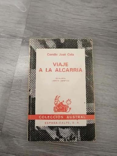 Viaje a la Alcarria