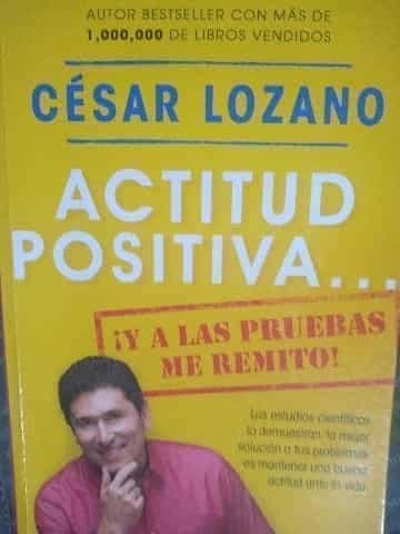 Actitud positiva...