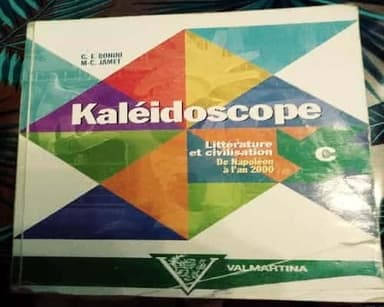 Kaléidoscope C Litterature et. civilisation