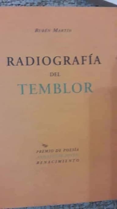 Radiografía del temblor