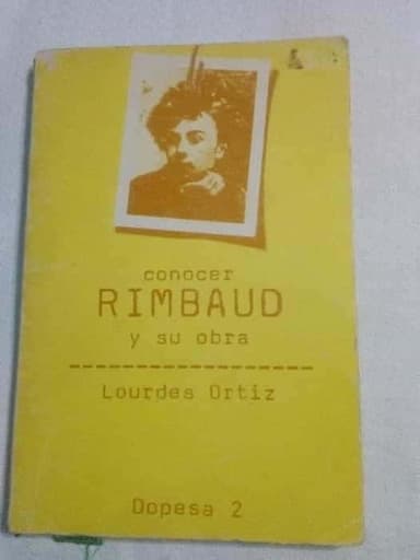 conocer RIMBAUD y su obra