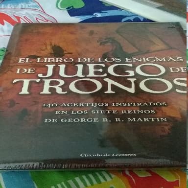 El libro de los enigmas de Juego de Tronos