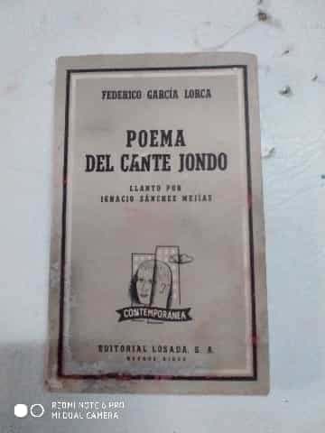 poema del cante jondo