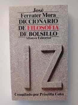 Diccionario de filosofía de bolsillo I-Z