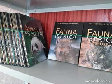 FAUNA IBERICA Y EUROPEA, FELIX RODRIGUEZ DE LA FUENTE, 15 TOMOS,