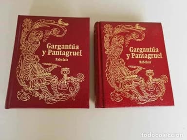 GARGANTÚA Y PANTAGRUEL - RABELAIS, FRANÇOIS - 2 VOLUMENES - MUY BUEN ESTADO