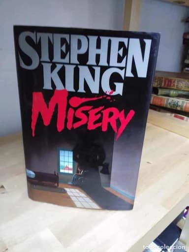 MISERY - STEPHEN KING EDICION AMERICANA - VIKING 1987 . TAPAS DURAS