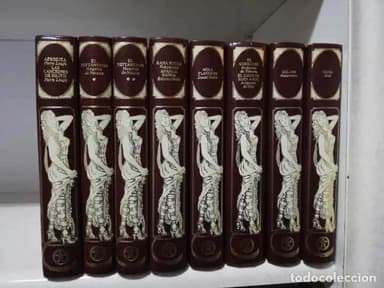 CLÁSICOS UNIVERSALES DE LA LITERATURA ERÓTICA 8 LIBROS