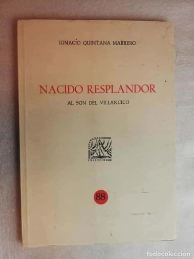 NACIDO RESPLANDOR, AL SON DEL VILLANCICO - IGNACIO QUINTANA