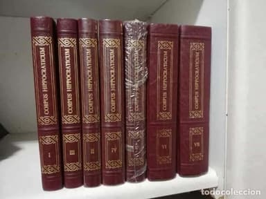 CORPUS HIPPOCRATICUM. 7 TOMOS. NUEVOS
