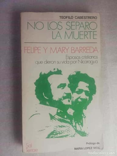 NO LOS SEPARÓ LA MUERTE - FELIPE Y MARY BARREDA/ SAL TERRAE