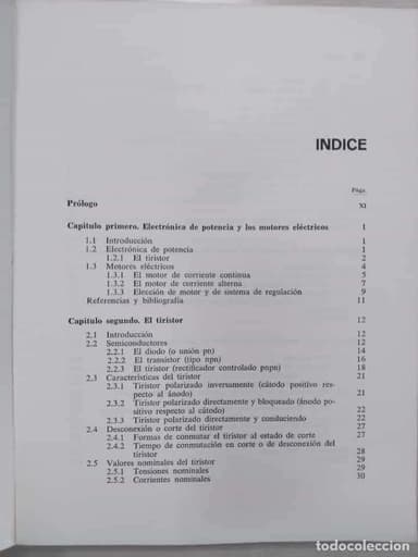 ELECTRONICA DE POTENCIA - EDITORIAL MARCOMBO - VER INDICE