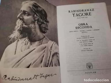 OBRAS ESCOGIDAS - RABINDRANAZ TAGORE - AGUILAR