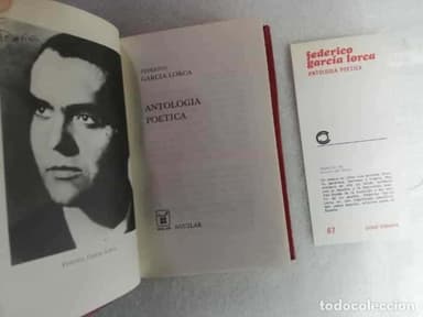 LORCA - ANTOLOGIA POETICA - AGUILAR